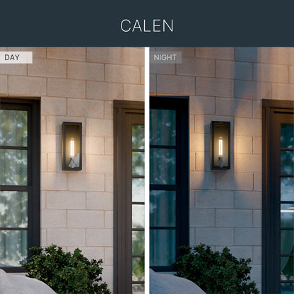 KICHLER 59209BKT Calen One Light Outdoor Wall Mount