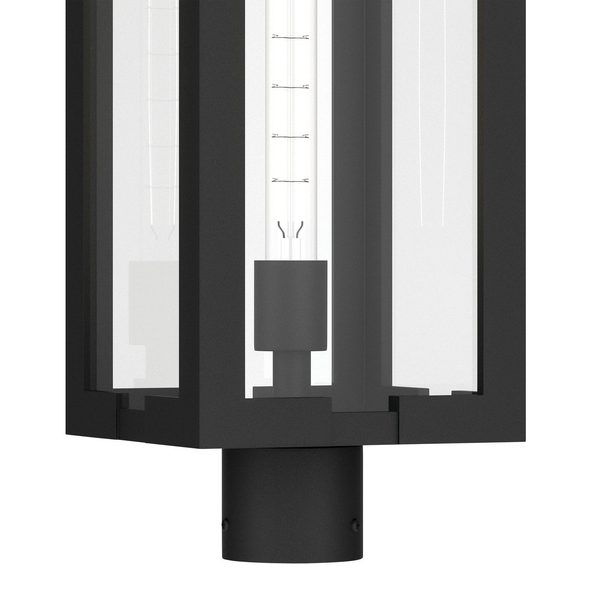 KICHLER 59211BKT Calen One Light Outdoor Post Lantern