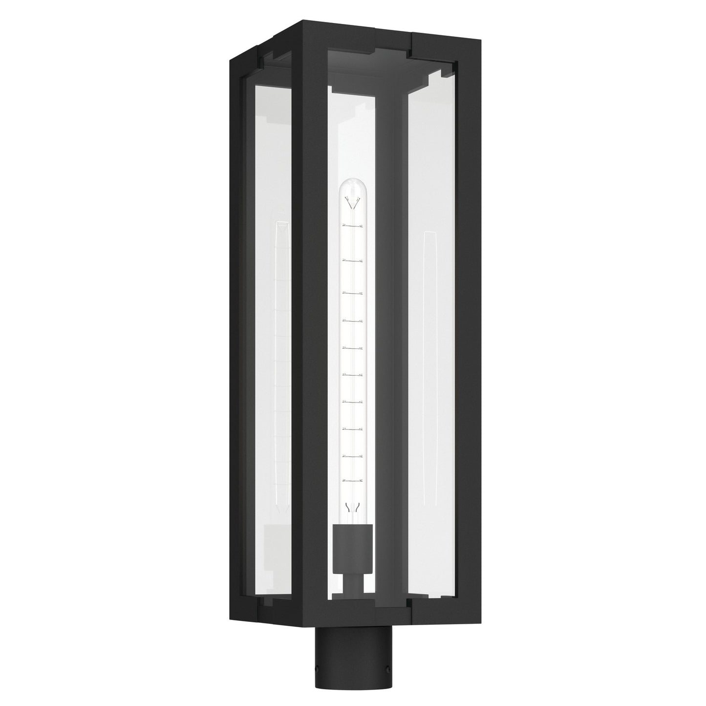 KICHLER 59211BKT Calen One Light Outdoor Post Lantern
