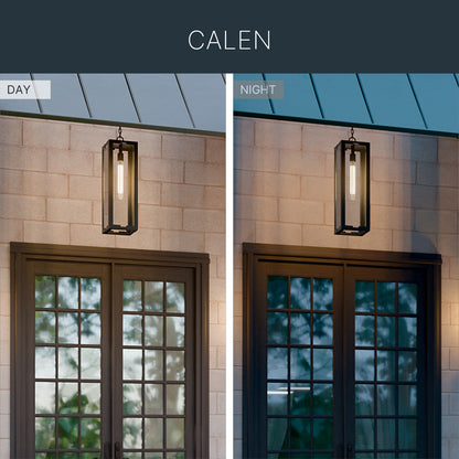 KICHLER 59212BKT Calen One Light Outdoor Pendant