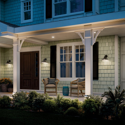 KICHLER 59205BKT Fielding One Light Outdoor Wall Mount