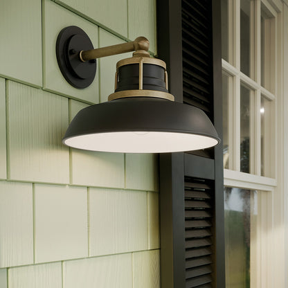 KICHLER 59205NBR Fielding One Light Outdoor Wall Mount