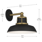 KICHLER 59206NBR Fielding One Light Outdoor Wall Mount