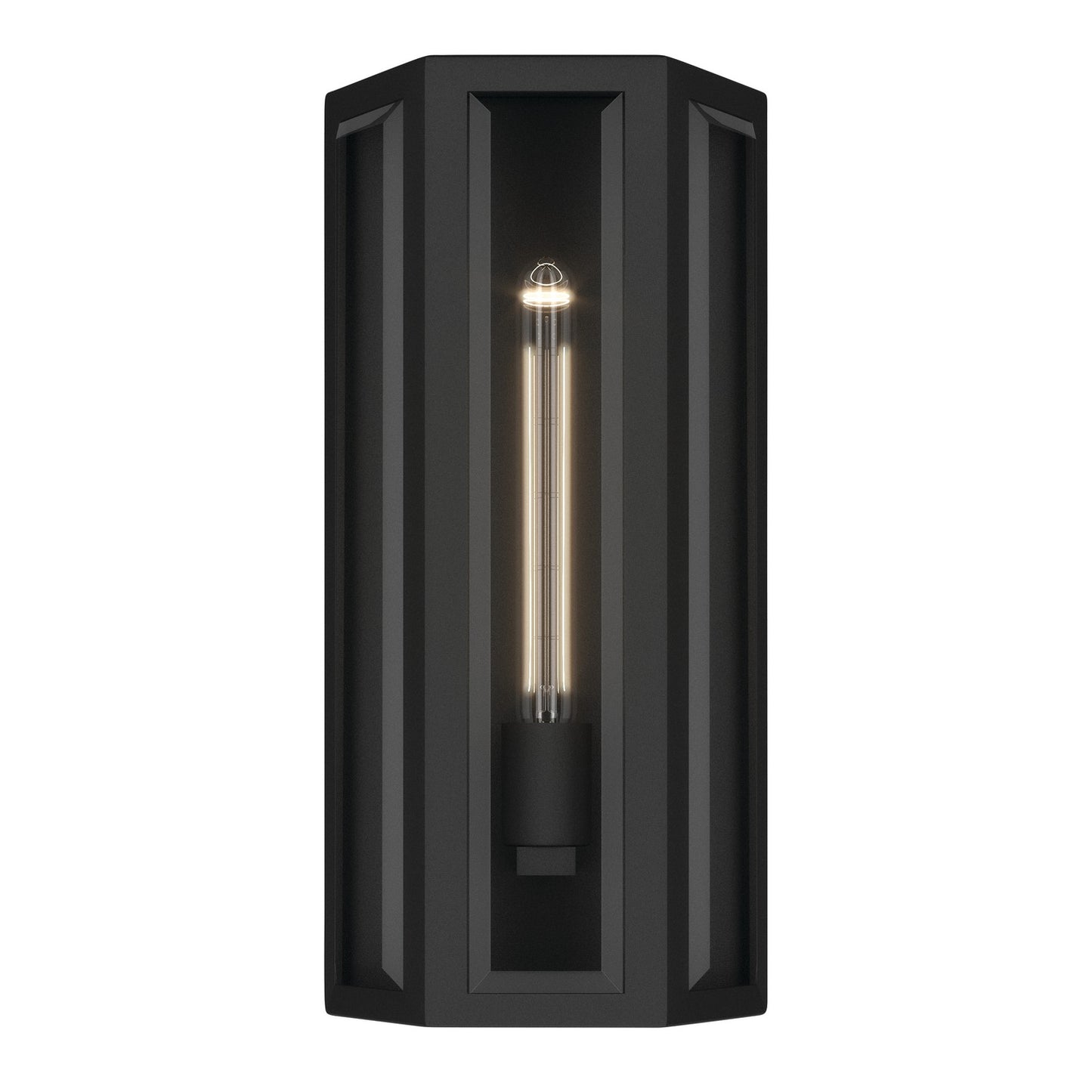 KICHLER 59214BKT Berens One Light Outdoor Wall Mount