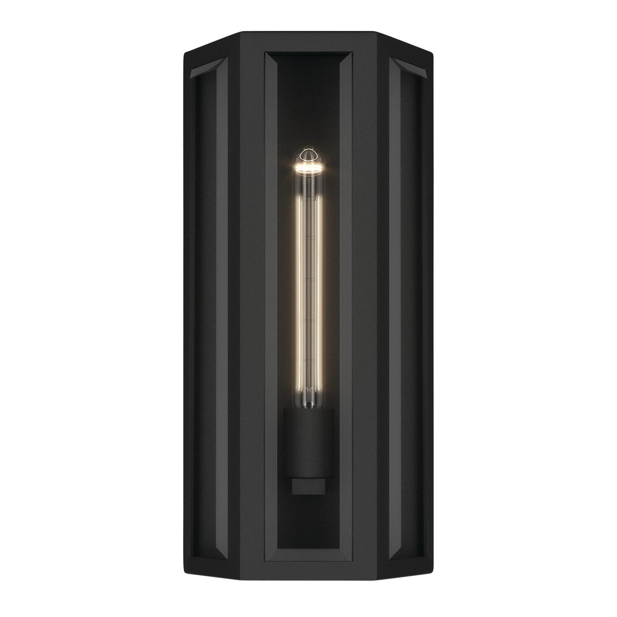 KICHLER 59214BKT Berens One Light Outdoor Wall Mount