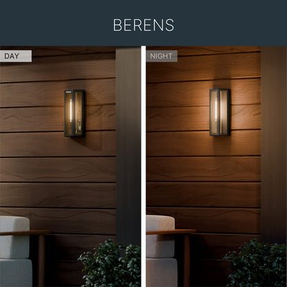 KICHLER 59214BKT Berens One Light Outdoor Wall Mount