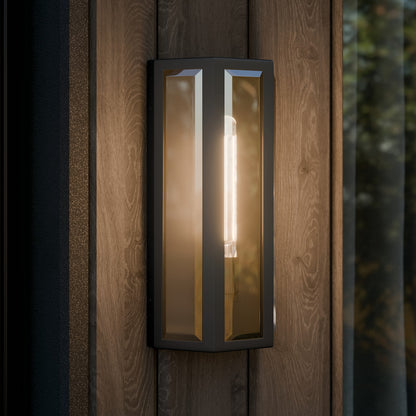 KICHLER 59214BKT Berens One Light Outdoor Wall Mount