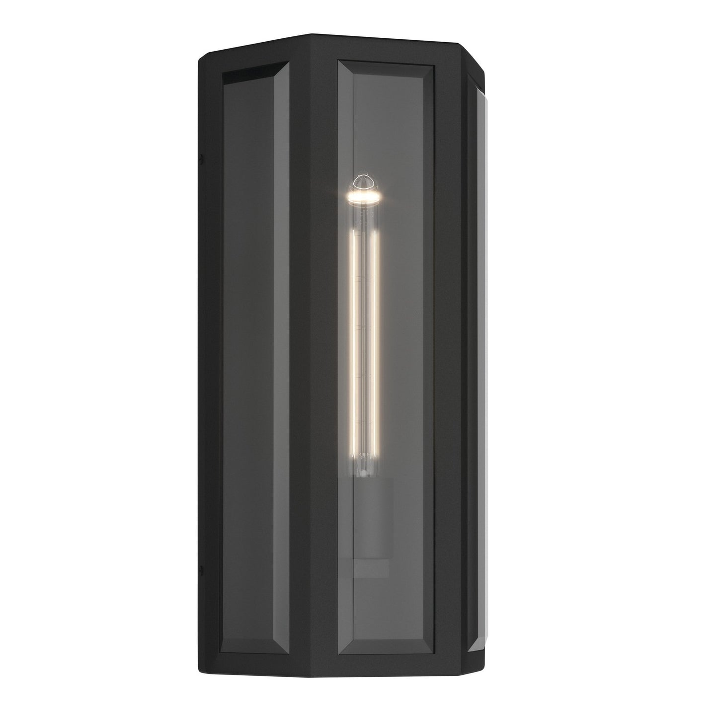 KICHLER 59214BKT Berens One Light Outdoor Wall Mount