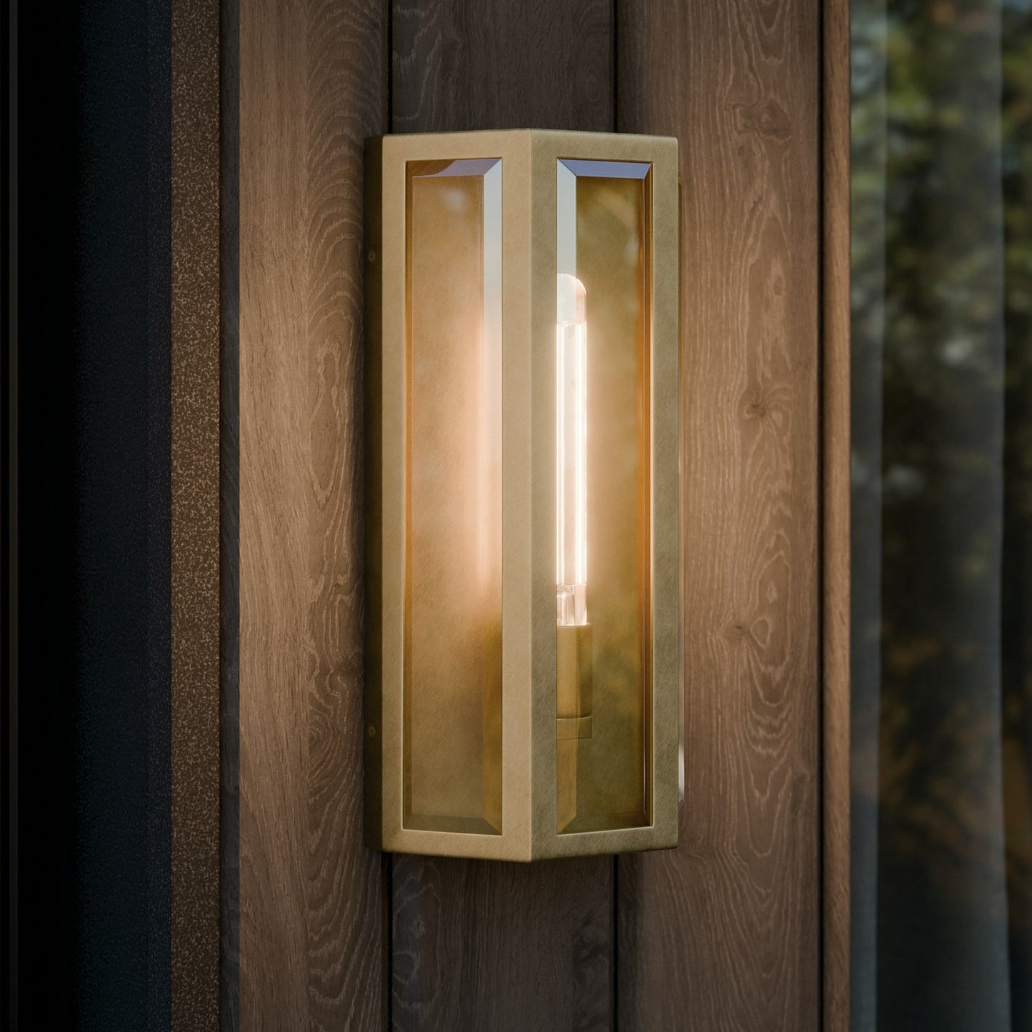 KICHLER 59214NBR Berens One Light Outdoor Wall Mount