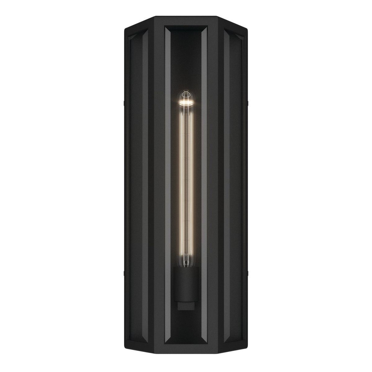 KICHLER 59215BKT Berens One Light Outdoor Wall Mount
