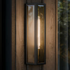 KICHLER 59215BKT Berens One Light Outdoor Wall Mount