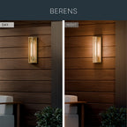 KICHLER 59215NBR Berens One Light Outdoor Wall Mount