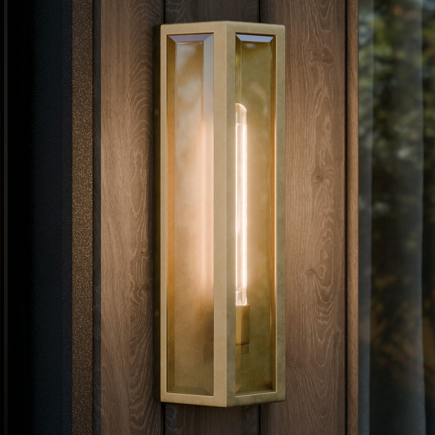 KICHLER 59215NBR Berens One Light Outdoor Wall Mount