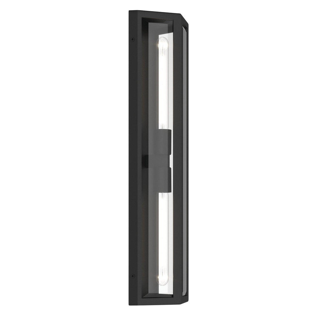 KICHLER 59216BKT Berens Two Light Outdoor Wall Mount