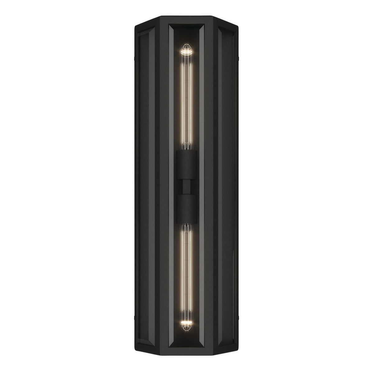 KICHLER 59216BKT Berens Two Light Outdoor Wall Mount