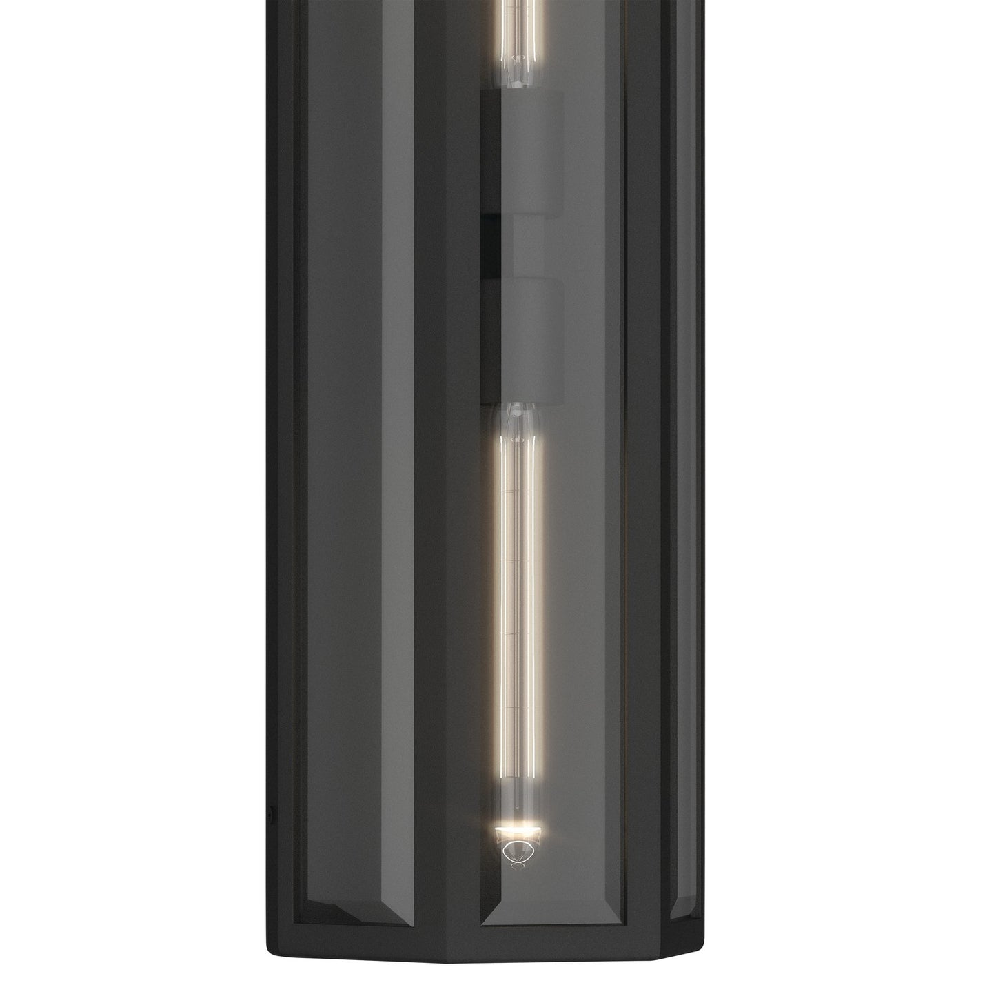 KICHLER 59216BKT Berens Two Light Outdoor Wall Mount