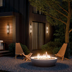 KICHLER 59216BKT Berens Two Light Outdoor Wall Mount