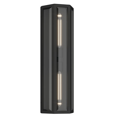 KICHLER 59216BKT Berens Two Light Outdoor Wall Mount