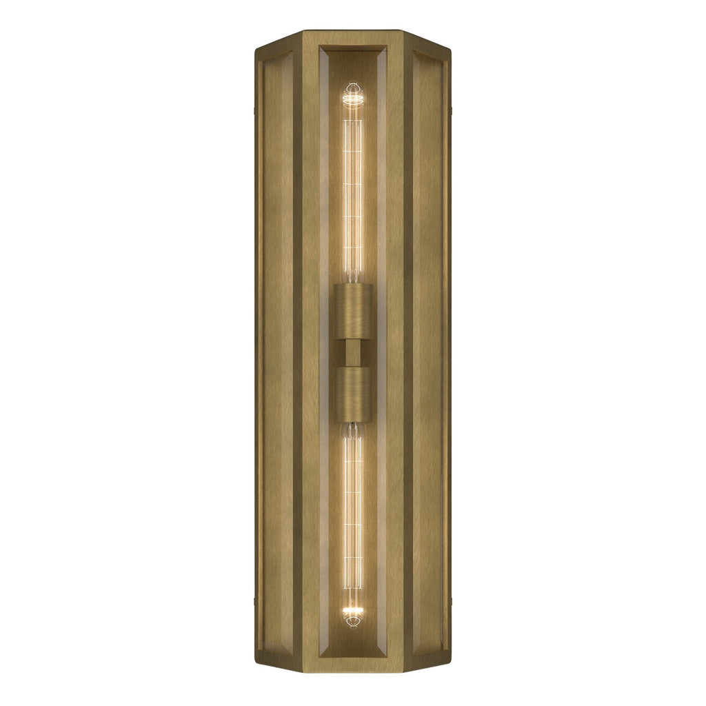 KICHLER 59216NBR Berens Two Light Outdoor Wall Mount