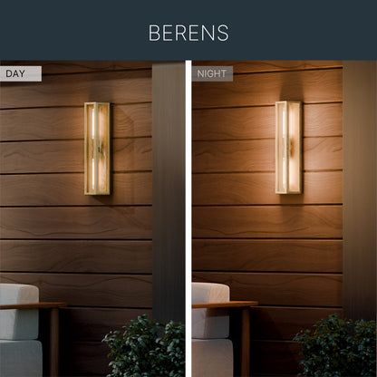 KICHLER 59216NBR Berens Two Light Outdoor Wall Mount