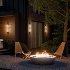 KICHLER 59216NBR Berens Two Light Outdoor Wall Mount