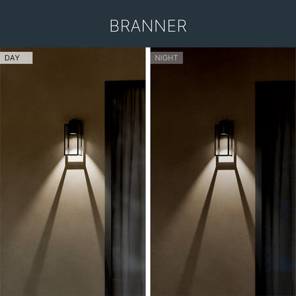 KICHLER 59111BKTDS Branner Outdoor Wall Mount