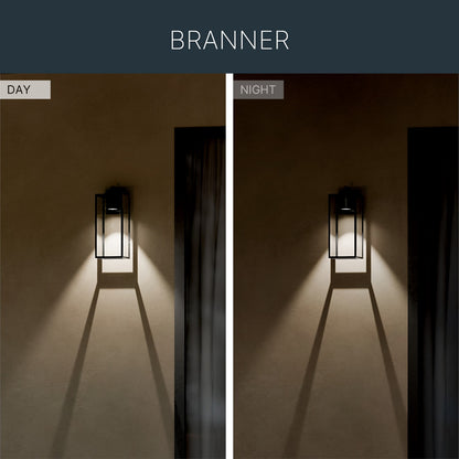 KICHLER 59112BKTDS Branner Outdoor Wall Mount