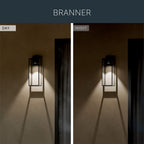 KICHLER 59113BKTDS Branner Outdoor Wall Mount