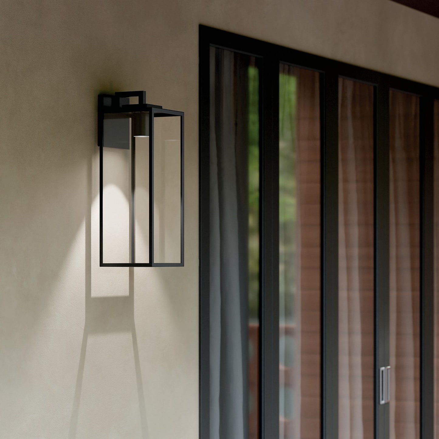 KICHLER 59113BKTDS Branner Outdoor Wall Mount