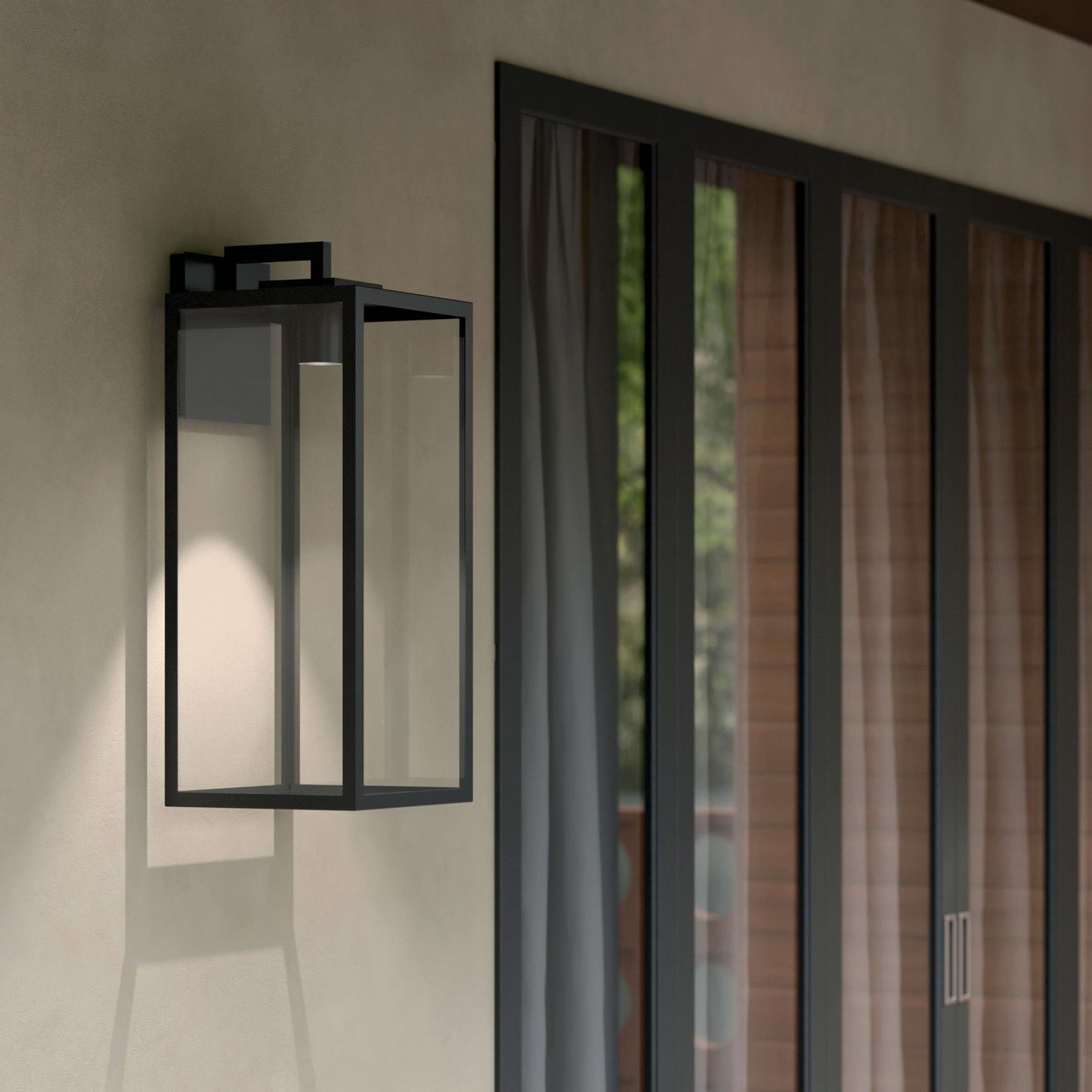 KICHLER 59114BKTDS Branner Outdoor Wall Mount