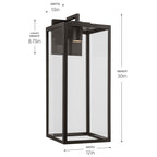 KICHLER 59114OZDS Branner Outdoor Wall Mount