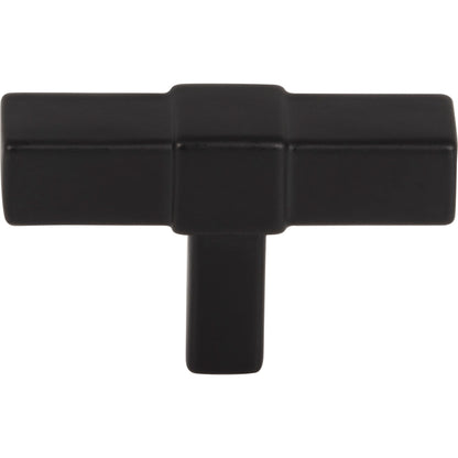 JEFFREY ALEXANDER 293T-MB Zane 2" Length Bar Knob - Matte Black