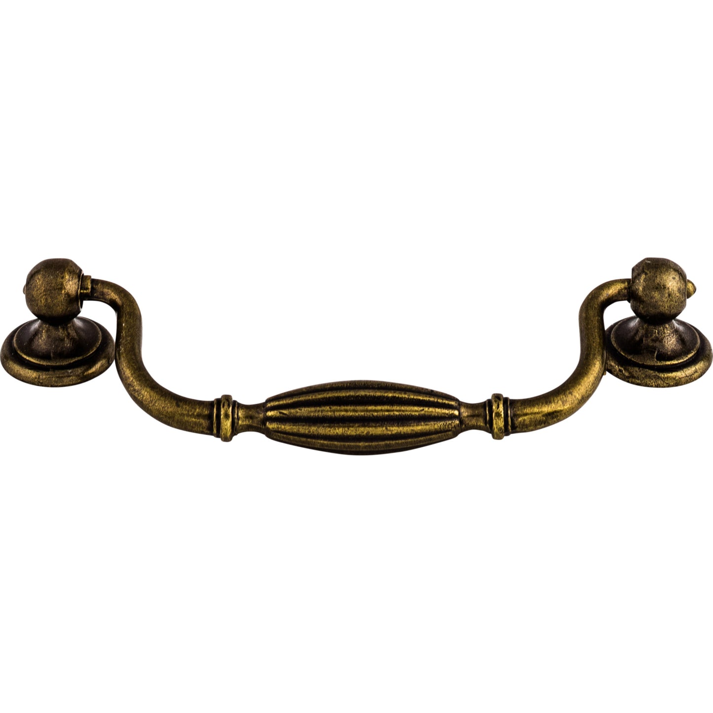 TOP KNOBS M135 Tuscany 5 1/16" Center to Center Bar Pull - German Bronze