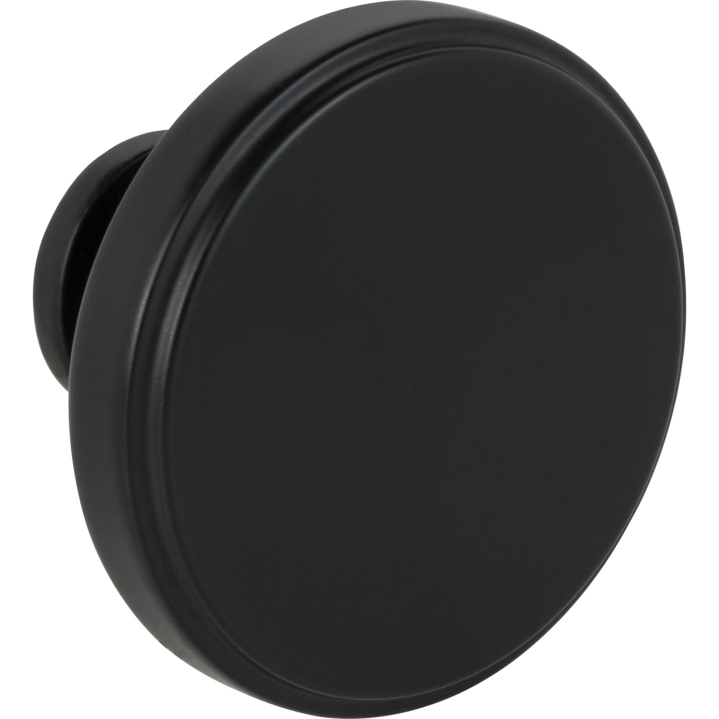 JEFFREY ALEXANDER 171L-MB Richard 1-3/4" Diameter Round Knob - Matte Black