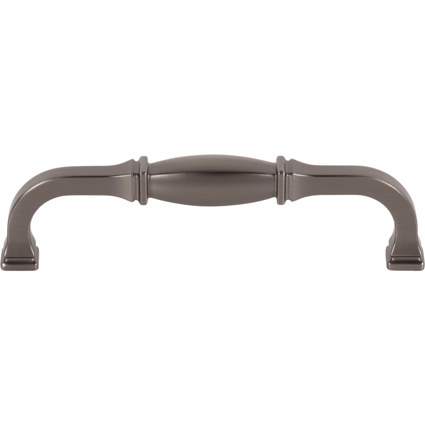 JEFFREY ALEXANDER 278-128BNBDL Audrey 128 mm Center-to-Center Bar Pull - Brushed Pewter