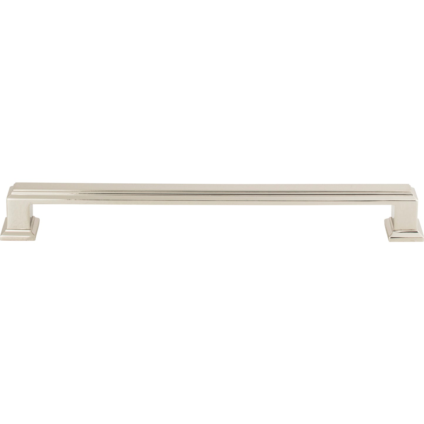 ATLAS 293-PN Sutton Place 7 9/16" Center to Center Bar Pull , Polished Nickel