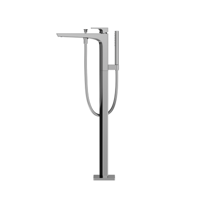 TOTO TBG07306U#CP Ge Single-Handle Free Standing Tub Filler With Handshower - Polished Chrome