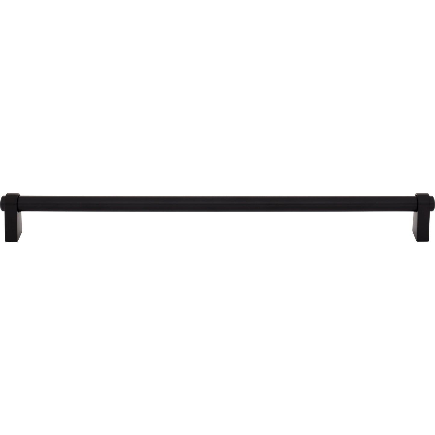 TOP KNOBS TK3215BLK Lawrence 12" Center to Center Bar Pull - Flat Black