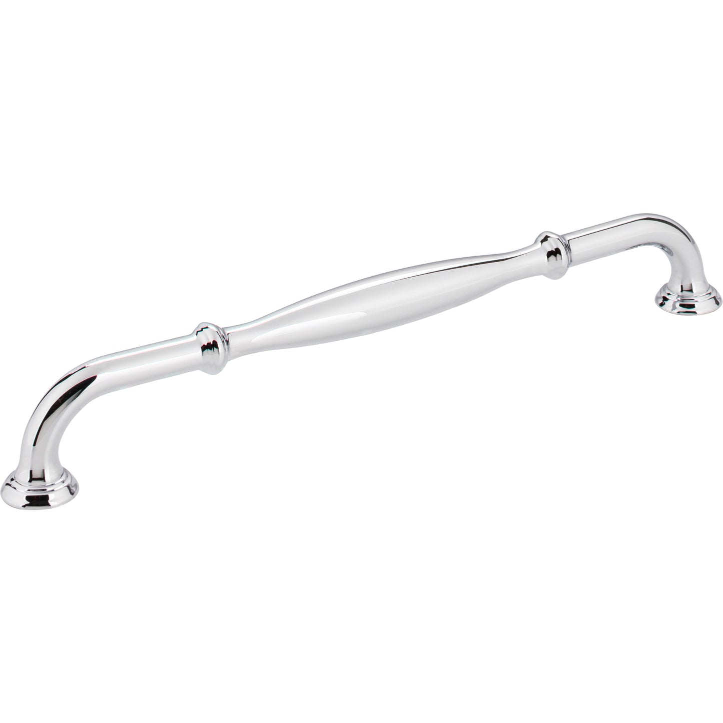 JEFFREY ALEXANDER 658-224PC Tiffany 224 mm Center-to-Center Bar Pull - Polished Chrome