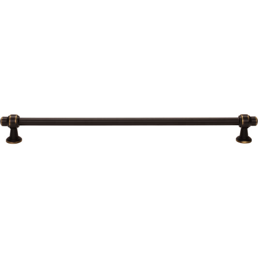 ATLAS 346-CFB Bronte 11 5/16" Center to Center Bar Pull - Cafe Bronze