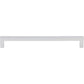 TOP KNOBS M1154 Square Bar 8 13/16" Center to Center Bar Pull - Polished Chrome