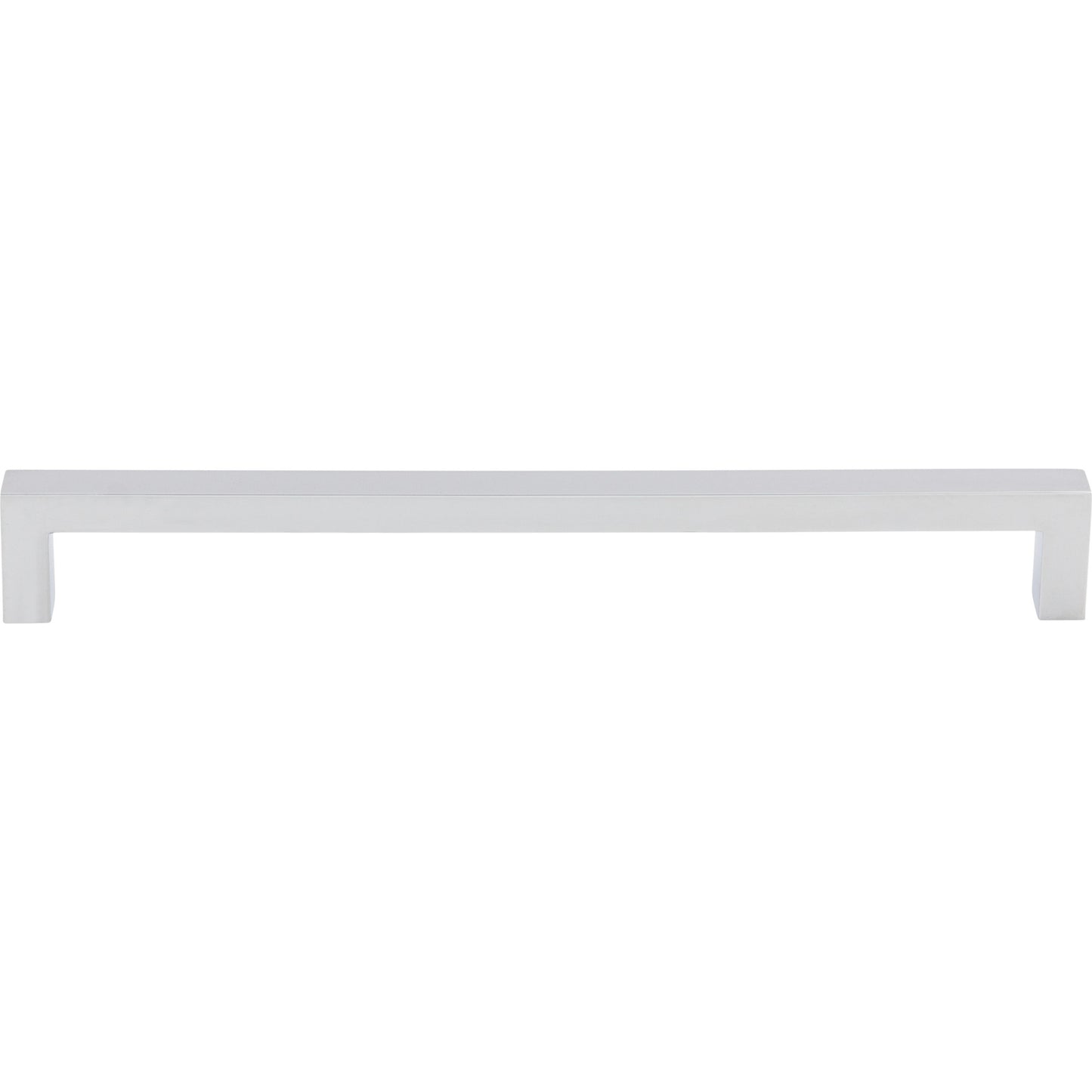 TOP KNOBS M1154 Square Bar 8 13/16" Center to Center Bar Pull - Polished Chrome