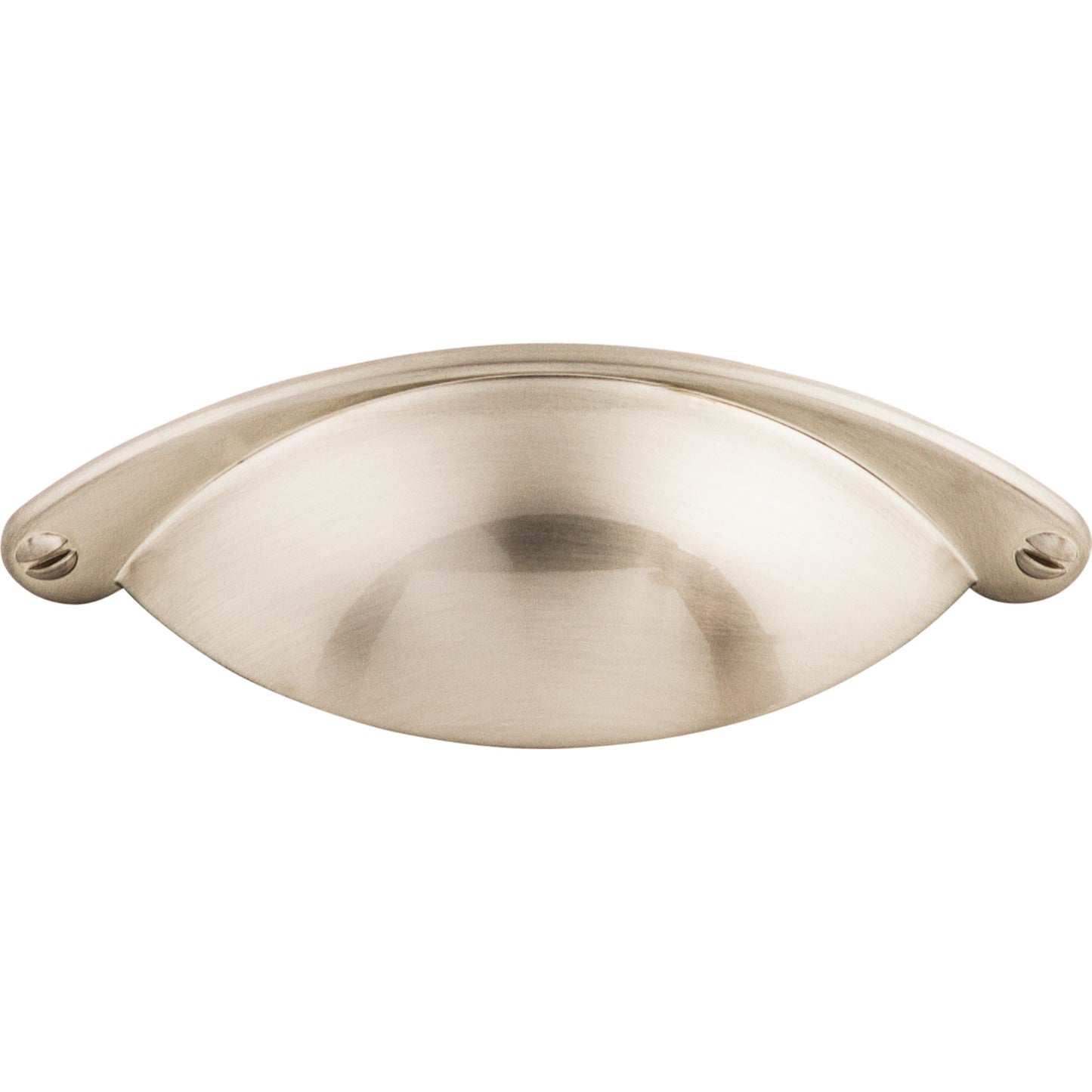 TOP KNOBS M400 Arendal 2 1/2" Center to Center Cup/Bin Pull - Brushed Satin Nickel