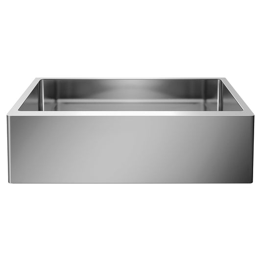 BLANCO 522213 Quatrus Quatrus R15 32" Single Bowl Apron-Front Stainless Steel Farmhouse Sink in Satin Polish