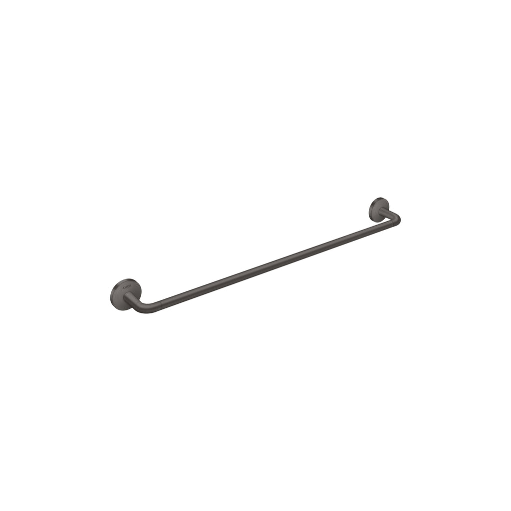 AXOR 42860340 Universal Circular Towel  Bar, 24" - Brushed Black Chrome