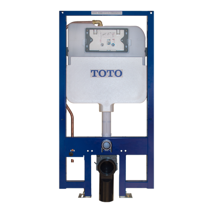 TOTO WT172M Duofit In-Wall Toilet Tank With Dual-Max Dual-Flush 1.28 And 0.9 Gpf System With Copper Supply -