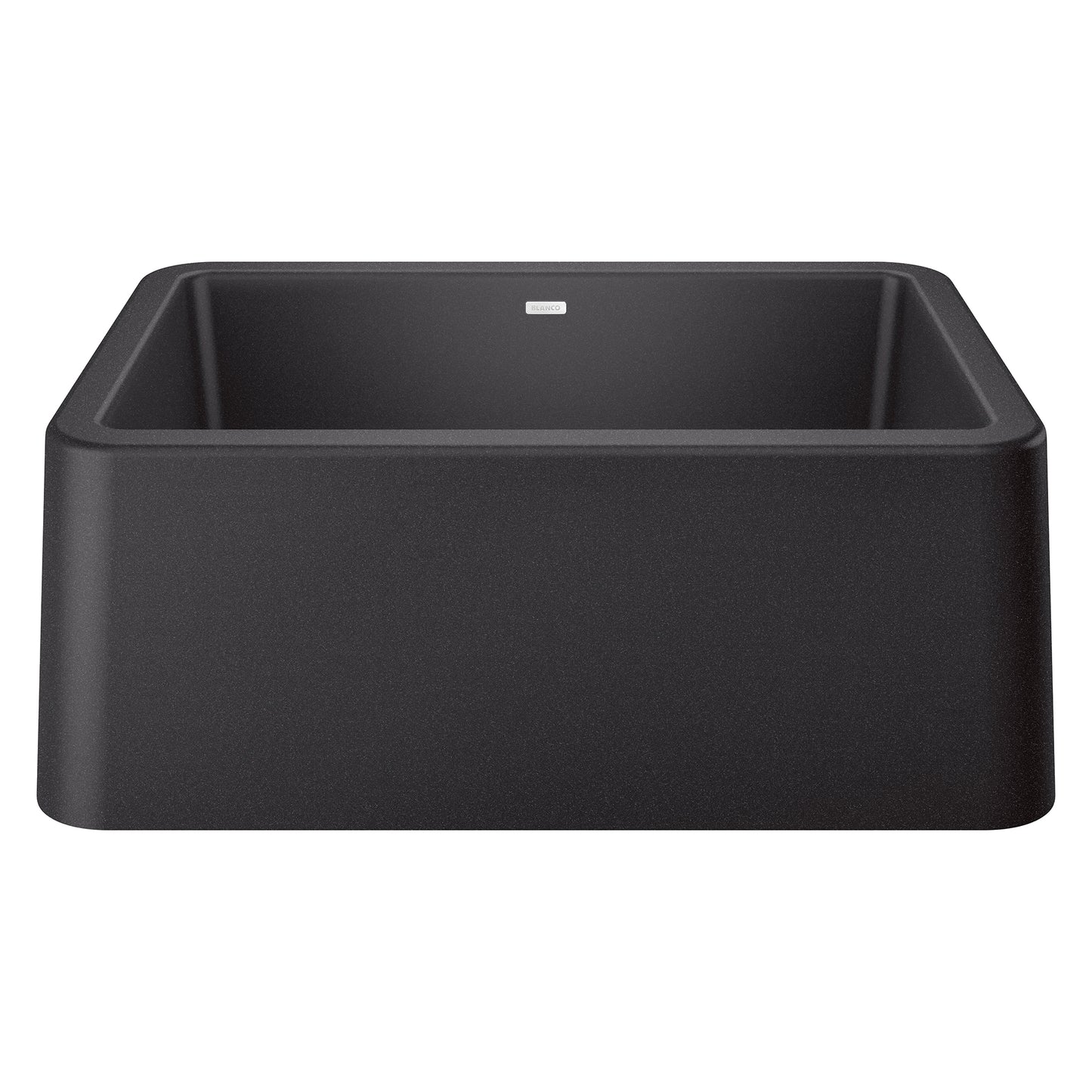 BLANCO 402311 Ikon Ikon SILGRANIT 27" Single Bowl Apron-Front Farmhouse Sink - Anthracite in Anthracite