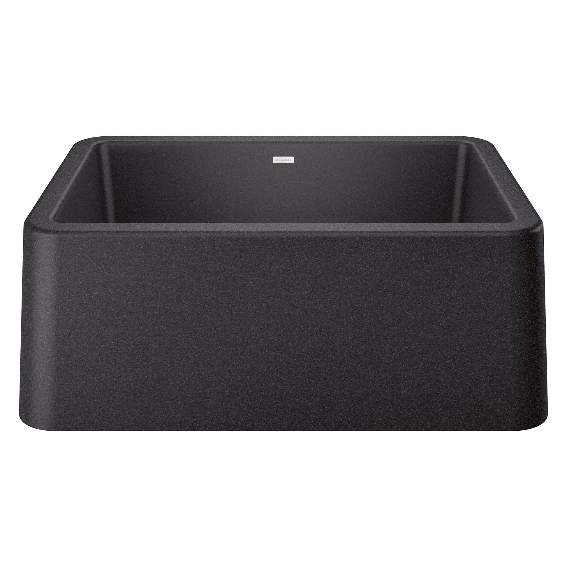 BLANCO 402311 Ikon Ikon SILGRANIT 27" Single Bowl Apron-Front Farmhouse Sink - Anthracite in Anthracite