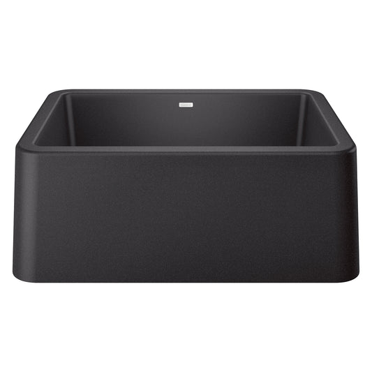 BLANCO 402311 Ikon Ikon SILGRANIT 27" Single Bowl Apron-Front Farmhouse Sink - Anthracite in Anthracite