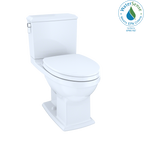 TOTO MS494124CEMFG#01 Connelly Washlet+ Two-Piece Elongated Dual Flush 1.28 And 0.9 Gpf Universal Height Toilet With Cefiontect - Cotton White